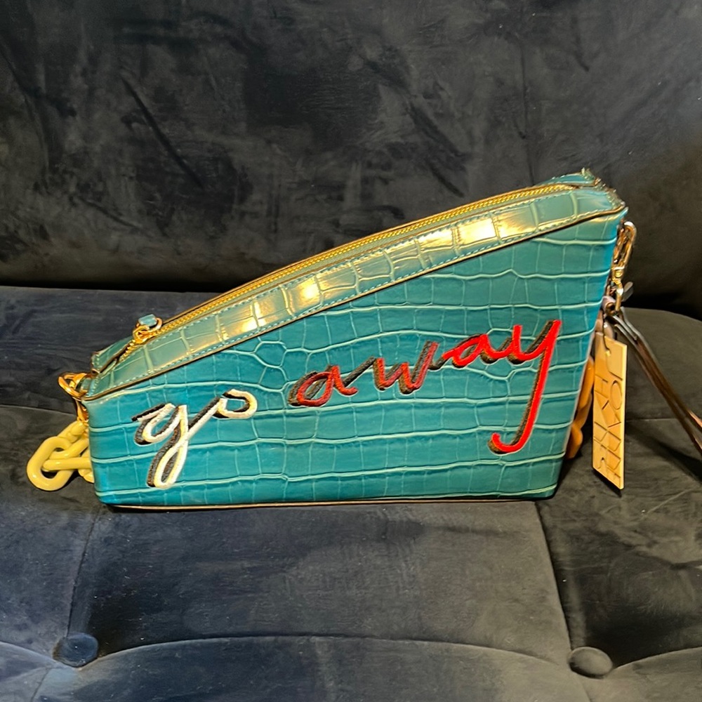 “Go Away” Triangle Bag - image 1